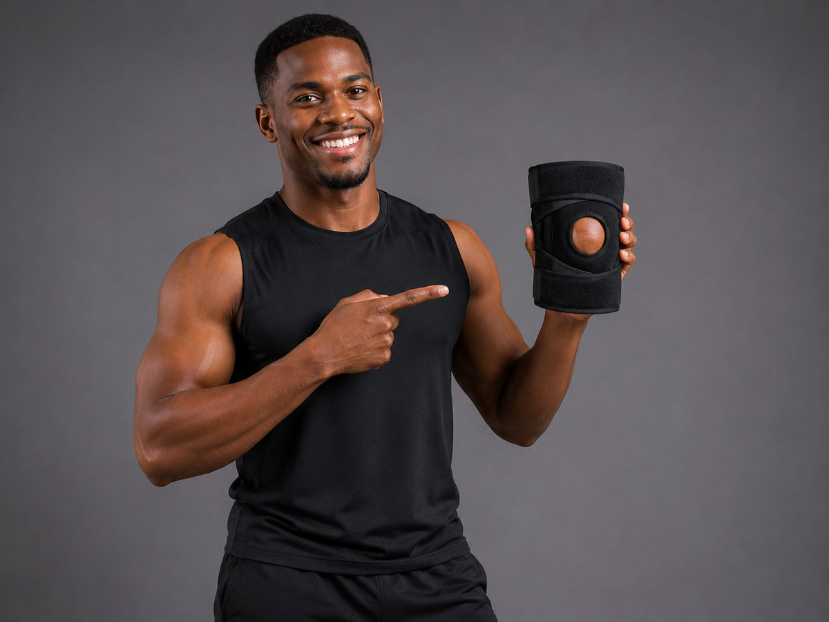 🦵 JINGBA™ Support Genou – Stabilité, Soulagement & Performance