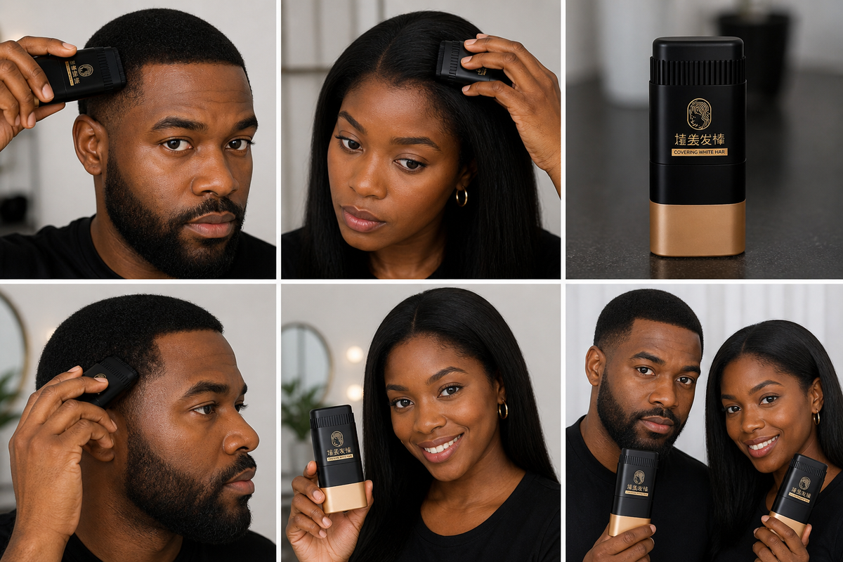 Dites adieu aux cheveux blancs en 5 minutes — sans salon, sans effort