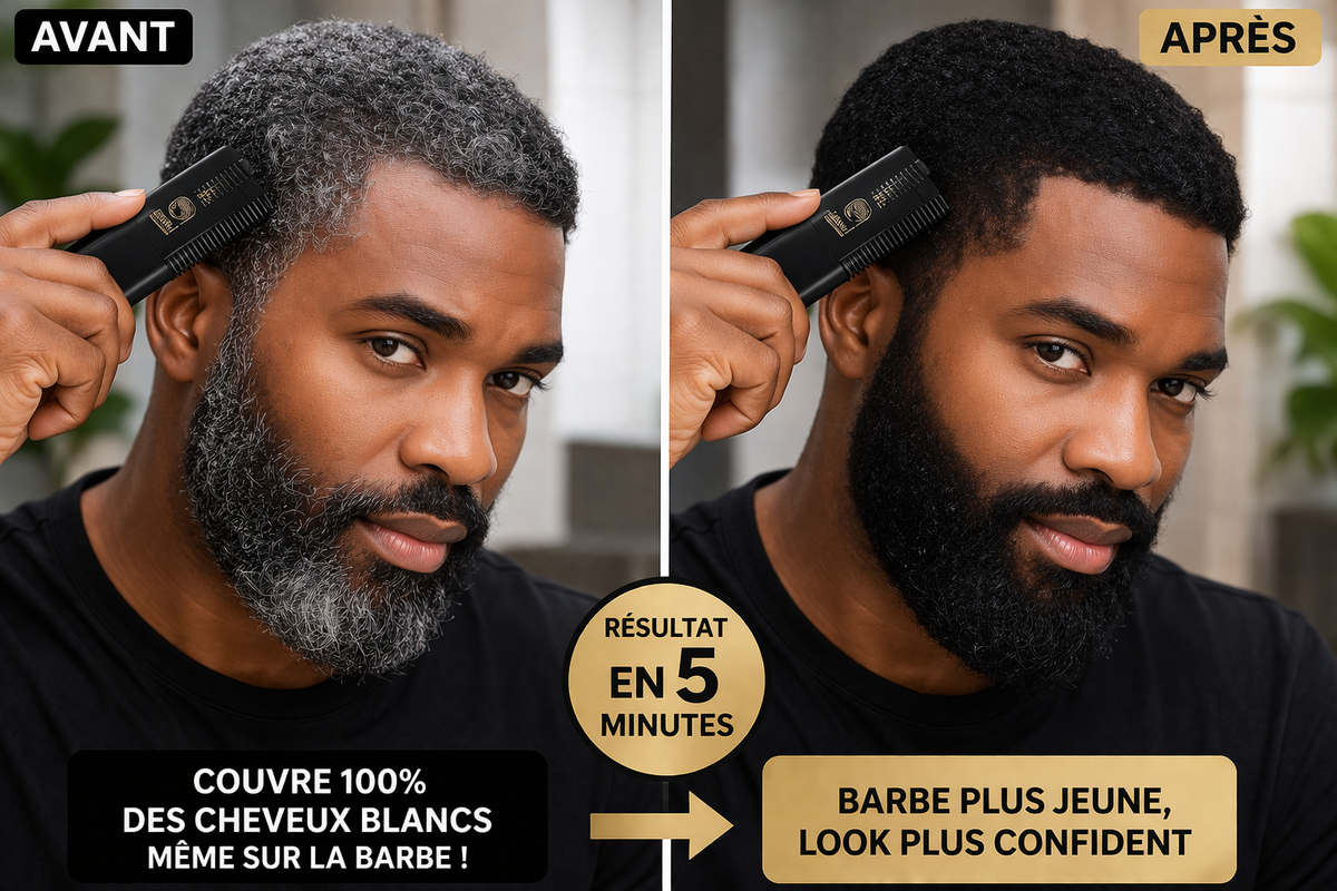 Dites adieu aux cheveux blancs en 5 minutes — sans salon, sans effort